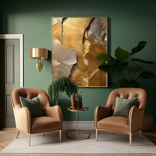 Gold Abstract Wall Art Printable | Abstract Poster Gold Black Digital Luxury | Modern Printable Wall Decor